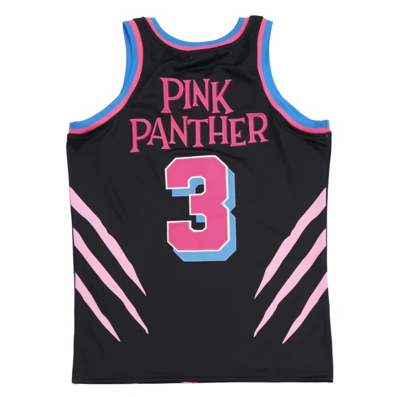 Pink Panther Miami Men's Headgear Classics Embroidered Basketball Jersey - Black - Picture 3 of 3
